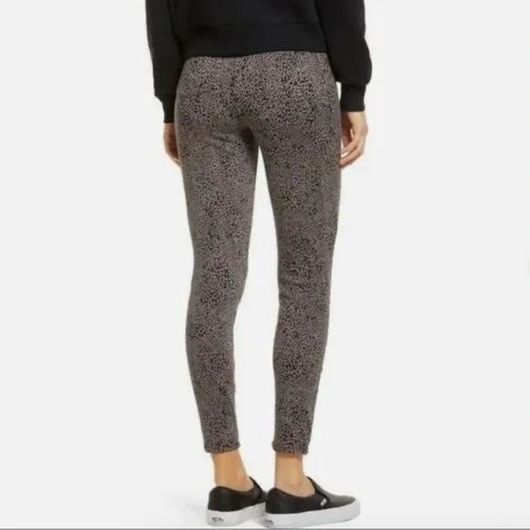 Spanx Ankle -Jean-ish Leggings Desert Dot Tummy Shaping - Picture 5 of 16